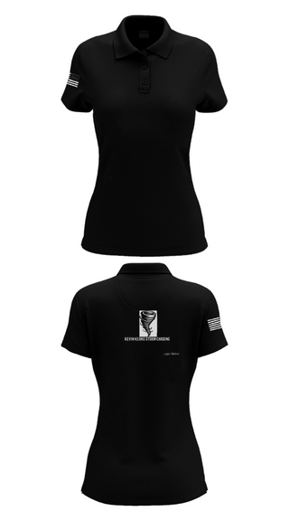 Womens Short Sleeve Performance Polo, KEVIN KERNS STORM CHASING, , Teamtime, Team time, sublimation, custom sports apparel, team uniforms, spirit wear, spiritwear, sports uniforms, custom shirts, team store, custom team store, fundraiser sports, apparel fundraiser