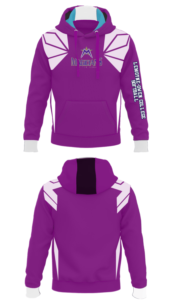 Hoodie, LeMoyne-Owen College Softball, Softball, Teamtime, Team time, sublimation, custom sports apparel, team uniforms, spirit wear, spiritwear, sports uniforms, custom shirts, team store, custom team store, fundraiser sports, apparel fundraiser