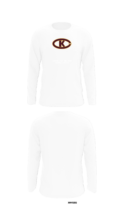 Christ the King High School Cheer 58370879 Long Sleeve Performance Shirt - 8