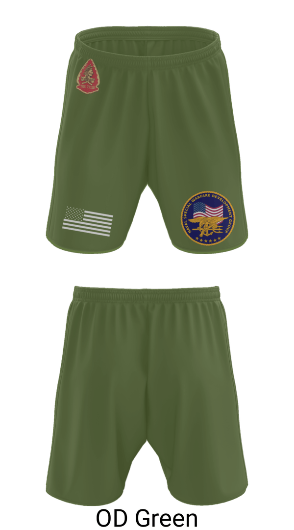 Athletic Shorts With Pockets, Naval Special Warfare Development Group, Navy, Teamtime, Team time, sublimation, custom sports apparel, team uniforms, spirit wear, spiritwear, sports uniforms, custom shirts, team store, custom team store, fundraiser sports, apparel fundraiser