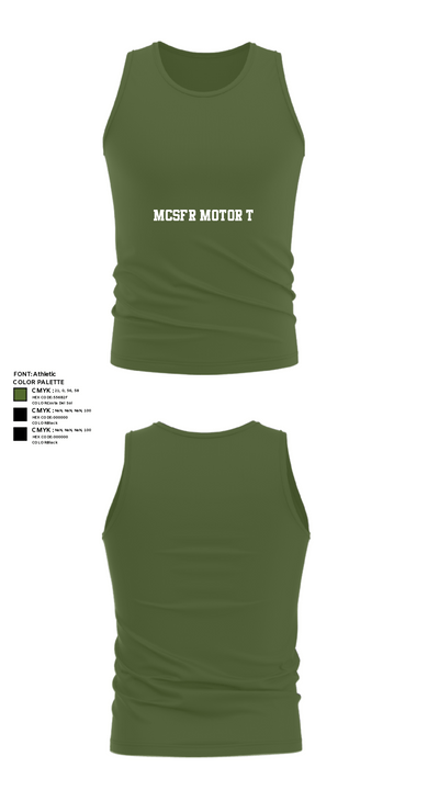 MCSFR MOTOR T 49522380 Tank Top - 59