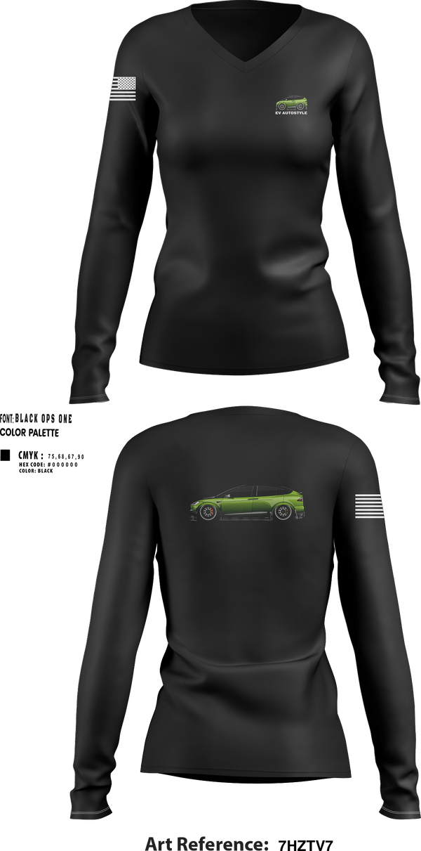 Womens Long Sleeve Vneck Shirt, EV AutostyleEV Autostyle, Baseball, Teamtime, Team time, sublimation, custom sports apparel, team uniforms, spirit wear, spiritwear, sports uniforms, custom shirts, team store, custom team store, fundraiser sports, apparel fundraiser
