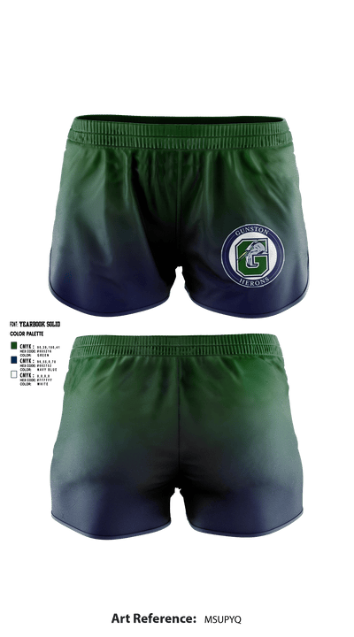 The Gunston School Volleyball 3534310 Women's Shorts - 1