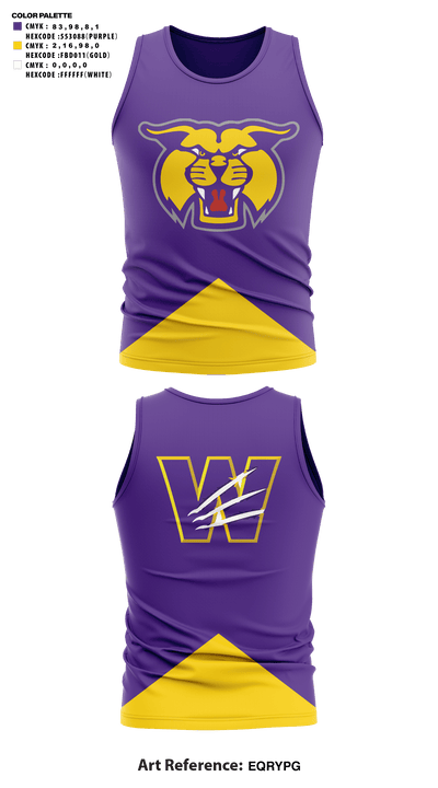 Wilder High School Cheer 27344083 Tank Top - 41