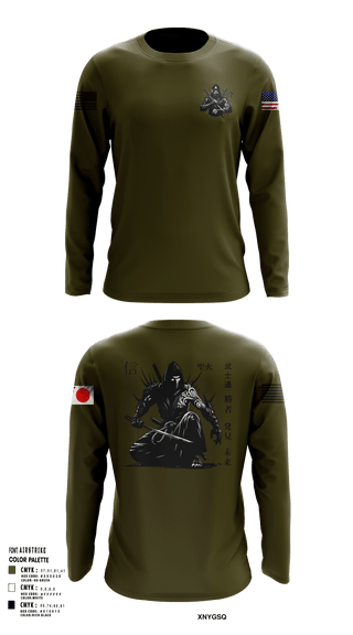 Long Sleeve Performance Shirt, USANEC- Camp Zama, 78th Signal Battalion, Army, Teamtime, Team time, sublimation, custom sports apparel, team uniforms, spirit wear, spiritwear, sports uniforms, custom shirts, team store, custom team store, fundraiser sports, apparel fundraiser