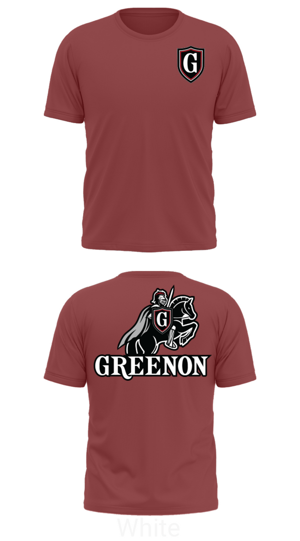 Short Sleeve Performance Shirt, Greenon Knights, Women's Volleyball, Teamtime, Team time, sublimation, custom sports apparel, team uniforms, spirit wear, spiritwear, sports uniforms, custom shirts, team store, custom team store, fundraiser sports, apparel fundraiser