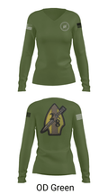 2nd bn 8th Marines 22362545 Women's Long Sleeve V-neck Shirt - 57