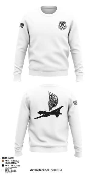 Crew Neck Sweatshirt, 12th AMU, Air Force, Teamtime, Team time, sublimation, custom sports apparel, team uniforms, spirit wear, spiritwear, sports uniforms, custom shirts, team store, custom team store, fundraiser sports, apparel fundraiser