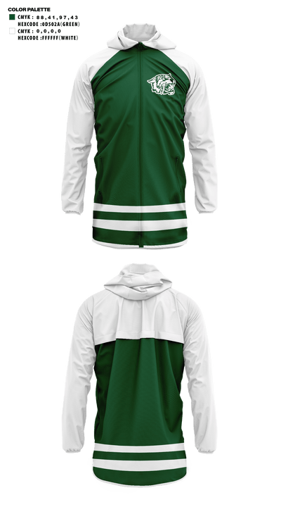 Wayland Union High School Cheer 31042375 Windbreaker - 41