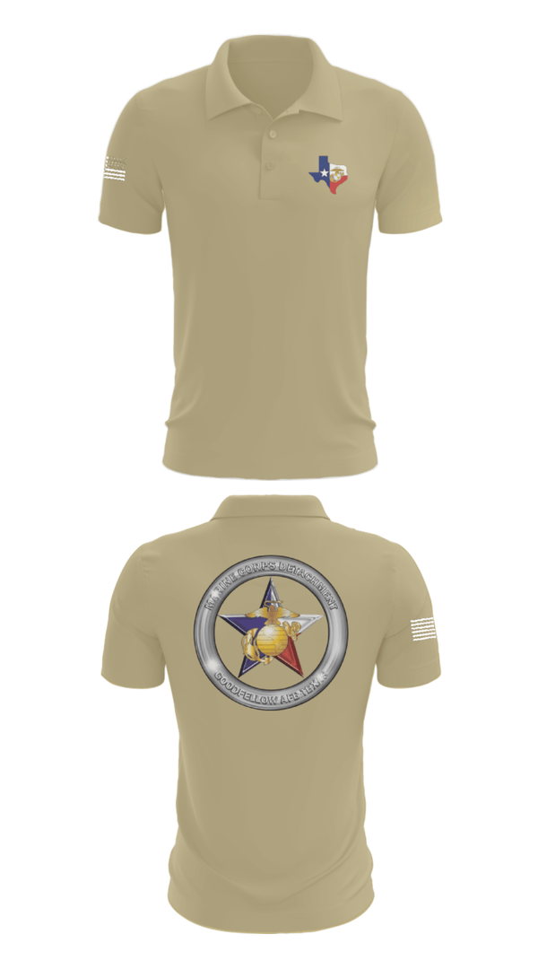 Short Sleeve Performance Polo, Goodfellow AFB MCD, Marines, Teamtime, Team time, sublimation, custom sports apparel, team uniforms, spirit wear, spiritwear, sports uniforms, custom shirts, team store, custom team store, fundraiser sports, apparel fundraiser