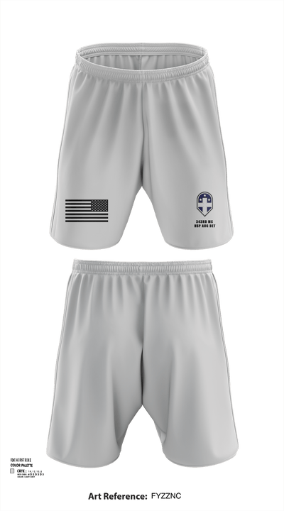 343rd Medical Hospital Augmentation Detachment 45513256 Athletic Shorts With Pockets - 138