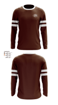 Claymont High School Bowling 47250303 Long Sleeve Performance Shirt - 40