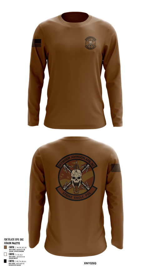 Long Sleeve Performance Shirt, 4th Logistics Readiness Unit, Air Force, Teamtime, Team time, sublimation, custom sports apparel, team uniforms, spirit wear, spiritwear, sports uniforms, custom shirts, team store, custom team store, fundraiser sports, apparel fundraiser