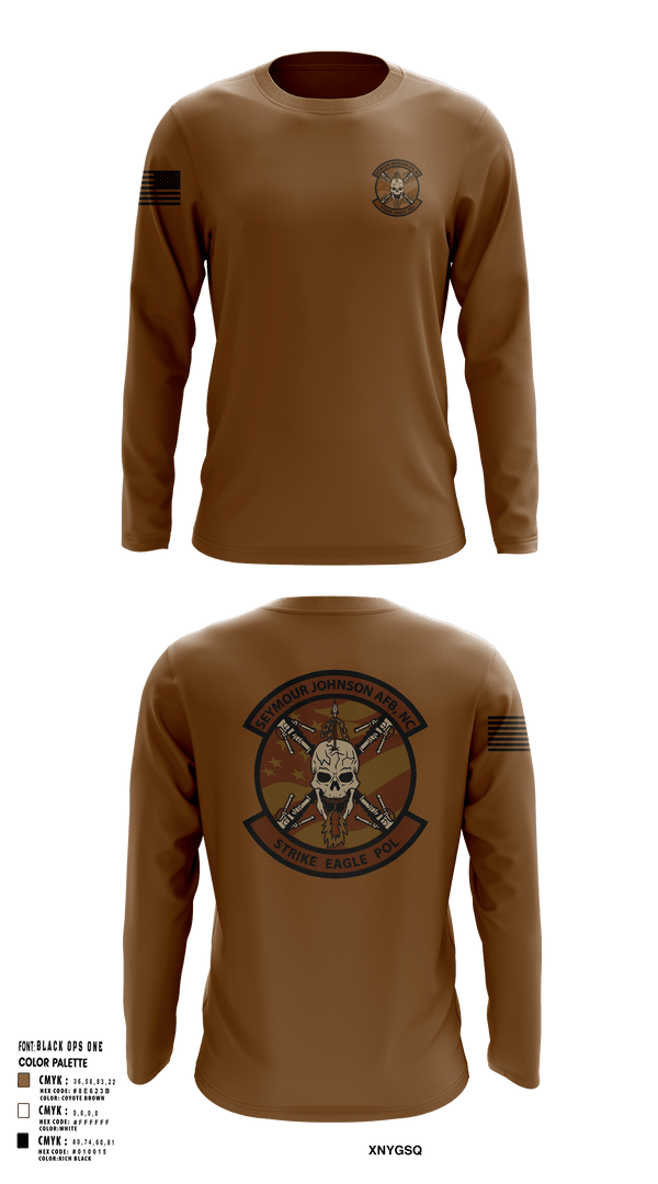 Long Sleeve Performance Shirt, 4th Logistics Readiness Unit, Air Force, Teamtime, Team time, sublimation, custom sports apparel, team uniforms, spirit wear, spiritwear, sports uniforms, custom shirts, team store, custom team store, fundraiser sports, apparel fundraiser