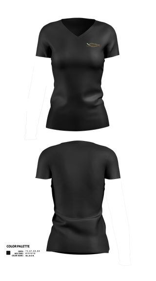 Womens Short Sleeve Vneck Shirt, Tochi’s Landscaping, , Teamtime, Team time, sublimation, custom sports apparel, team uniforms, spirit wear, spiritwear, sports uniforms, custom shirts, team store, custom team store, fundraiser sports, apparel fundraiser