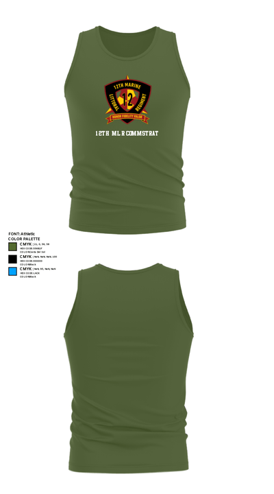 12th MLR COMMSTRAT 81672538 Tank Top - 59