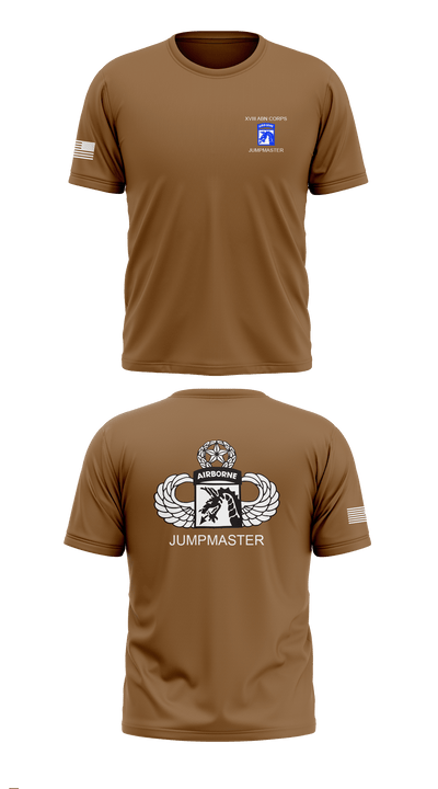 112th Signal Jumpmaster 13242018 Old School Cotton Feel Shirt - 4