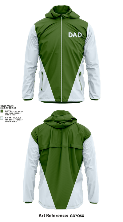 dad 9357014 Windbreaker - 1