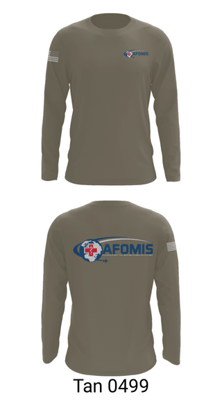 Long Sleeve Performance Shirt, AFOMIS, Air Force, Teamtime, Team time, sublimation, custom sports apparel, team uniforms, spirit wear, spiritwear, sports uniforms, custom shirts, team store, custom team store, fundraiser sports, apparel fundraiser