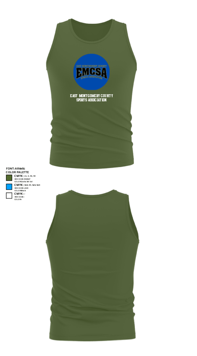 East Montgomery County Sports Association 83538044 Tank Top - 23