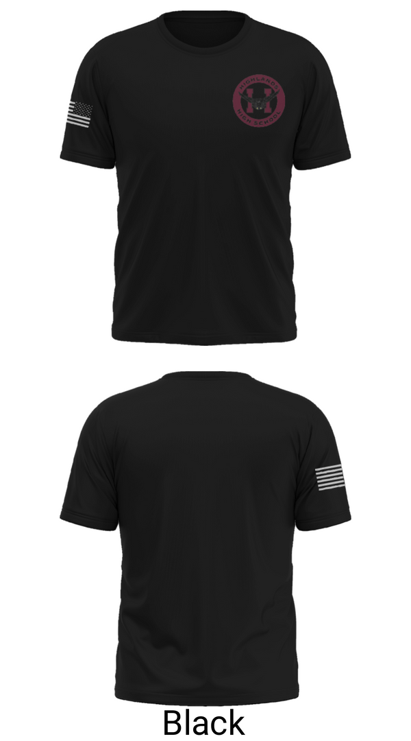 Short Sleeve Performance Shirt, Highlands High School, Spirit Store, Teamtime, Team time, sublimation, custom sports apparel, team uniforms, spirit wear, spiritwear, sports uniforms, custom shirts, team store, custom team store, fundraiser sports, apparel fundraiser