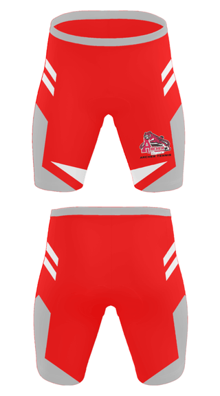 Women's Compression Shorts, Archer High School Tennis, Tennis, Teamtime, Team time, sublimation, custom sports apparel, team uniforms, spirit wear, spiritwear, sports uniforms, custom shirts, team store, custom team store, fundraiser sports, apparel fundraiser
