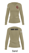 OU Army ROTC 95723228 Women's Long Sleeve V-neck Shirt - 97
