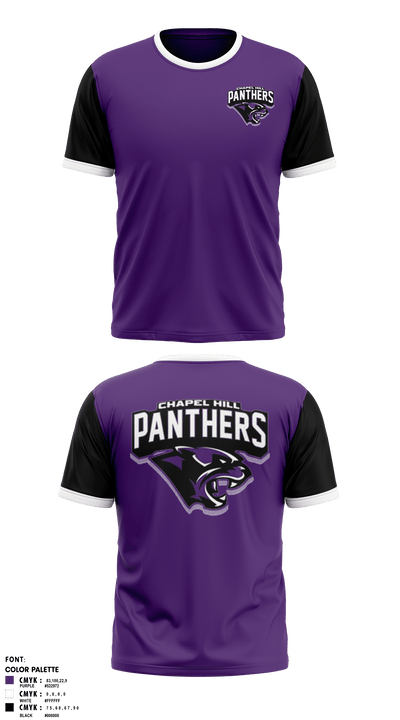 Chapel Hill High School Wrestling 82043702 Short Sleeve Performance Shirt - 41
