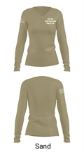 2D AA BATTALION H&S CO 27499522 Women's Long Sleeve V-neck Shirt - 47