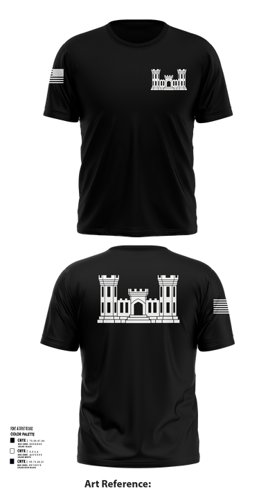 250TH ENGINEERING COMPANY 59783963 Short Sleeve Performance Shirt - 141