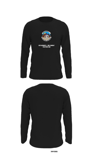 Long Sleeve Performance Shirt, Detachment 1, 3rd Combat Weather Sqd, Air Force, Teamtime, Team time, sublimation, custom sports apparel, team uniforms, spirit wear, spiritwear, sports uniforms, custom shirts, team store, custom team store, fundraiser sports, apparel fundraiser
