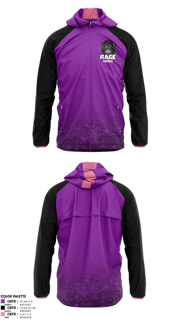 Windbreaker, Rage, Men's Soccer, Teamtime, Team time, sublimation, custom sports apparel, team uniforms, spirit wear, spiritwear, sports uniforms, custom shirts, team store, custom team store, fundraiser sports, apparel fundraiser