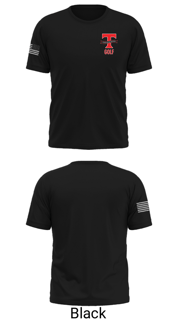 Short Sleeve Performance Shirt, Tillamook High School Golf, Golf, Teamtime, Team time, sublimation, custom sports apparel, team uniforms, spirit wear, spiritwear, sports uniforms, custom shirts, team store, custom team store, fundraiser sports, apparel fundraiser