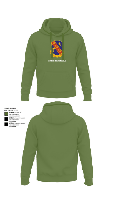 1-148th HHB Medics 16650436 Hoodie - 49