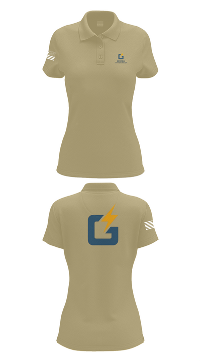Georgia transformerGeorgia transformer 83211310 Women's Short Sleeve Performance Polo  - 90