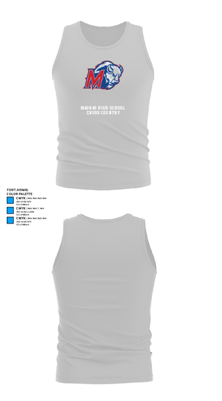 Tank Top, Madras High School Cross Country, Cross Country, Teamtime, Team time, sublimation, custom sports apparel, team uniforms, spirit wear, spiritwear, sports uniforms, custom shirts, team store, custom team store, fundraiser sports, apparel fundraiser