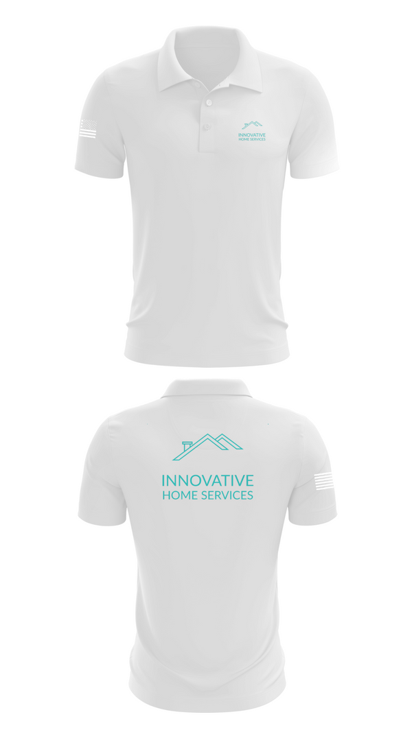 Short Sleeve Performance Polo, Innovative Home Services, , Teamtime, Team time, sublimation, custom sports apparel, team uniforms, spirit wear, spiritwear, sports uniforms, custom shirts, team store, custom team store, fundraiser sports, apparel fundraiser