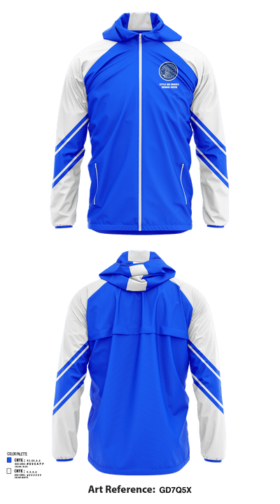 Little Axe Middle School Cheer 8084515 Windbreaker - 117