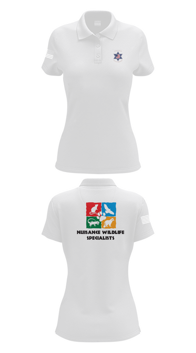 Nuisance Wildlife Specialist 50727946 Women's Short Sleeve Performance Polo  - 17