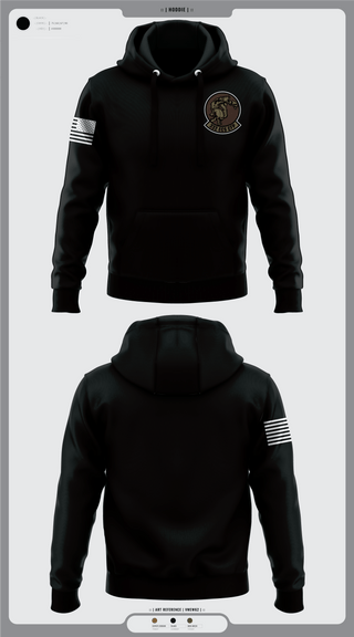 Hoodie, 332 ECS SCOS, Air Force, Teamtime, Team time, sublimation, custom sports apparel, team uniforms, spirit wear, spiritwear, sports uniforms, custom shirts, team store, custom team store, fundraiser sports, apparel fundraiser