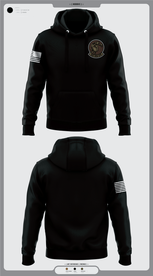 Hoodie, 332 ECS SCOS, Air Force, Teamtime, Team time, sublimation, custom sports apparel, team uniforms, spirit wear, spiritwear, sports uniforms, custom shirts, team store, custom team store, fundraiser sports, apparel fundraiser