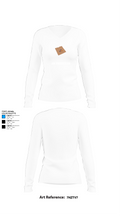 AM PRODUCTION 13584295 Women's Long Sleeve V-neck Shirt - 15