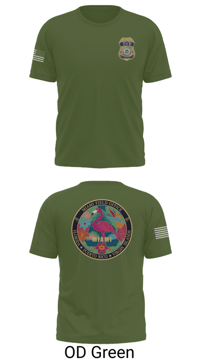 Criminal Apprehension Program 50109474 Short Sleeve Performance Shirt - 53
