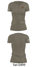 7454 MORU 90007271 Women's Short Sleeve V-neck Shirt - 36
