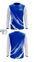 Clay High School Wrestling 75209698 Long Sleeve Performance Shirt 1