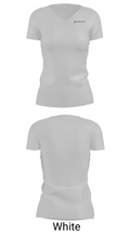 Pioneer Valley High School Track and Field 34935397 Women's Short Sleeve V-neck Shirt - 10