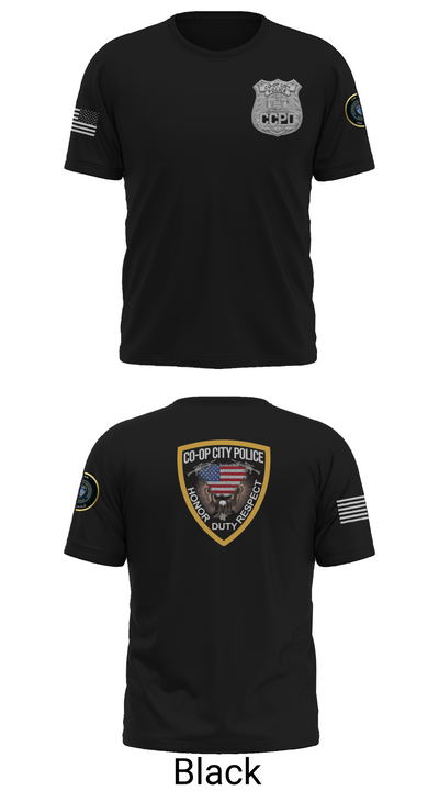 Co-op City Police Department 96634913 Short Sleeve Performance Shirt - 34