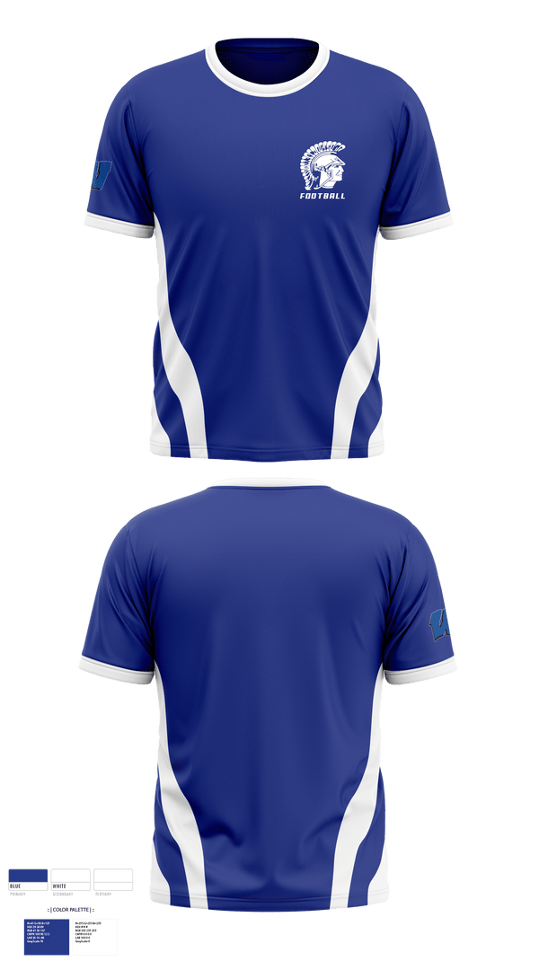 Short Sleeve Performance Shirt, James B Hunt High School Football, Football, Teamtime, Team time, sublimation, custom sports apparel, team uniforms, spirit wear, spiritwear, sports uniforms, custom shirts, team store, custom team store, fundraiser sports, apparel fundraiser