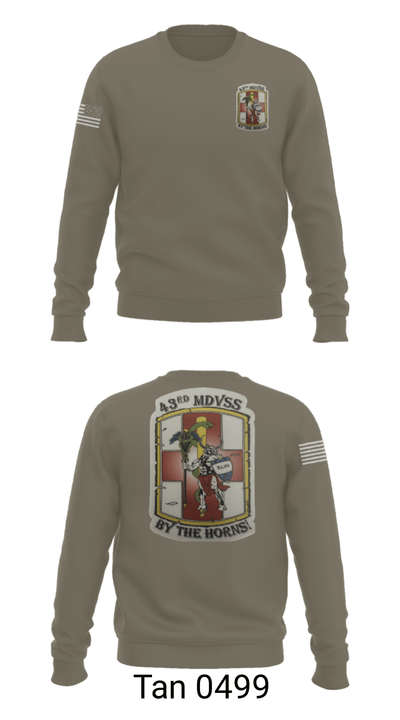 43rd Medical Detachment 2216181 Crew Neck Sweatshirt - 65