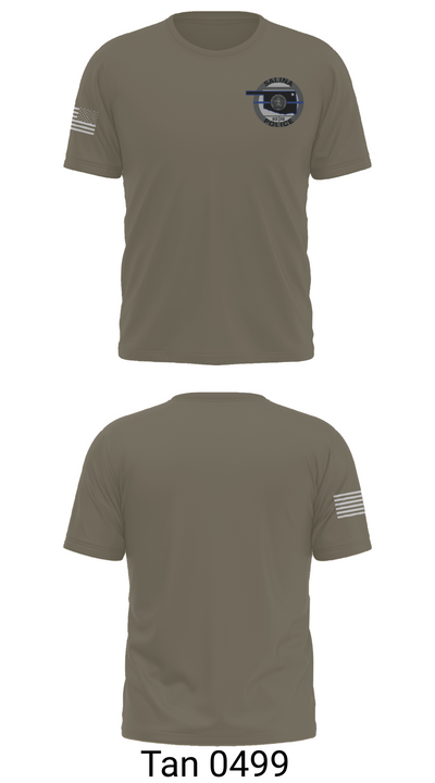 Salina Police Department 80240823 Short Sleeve Performance Shirt - 72